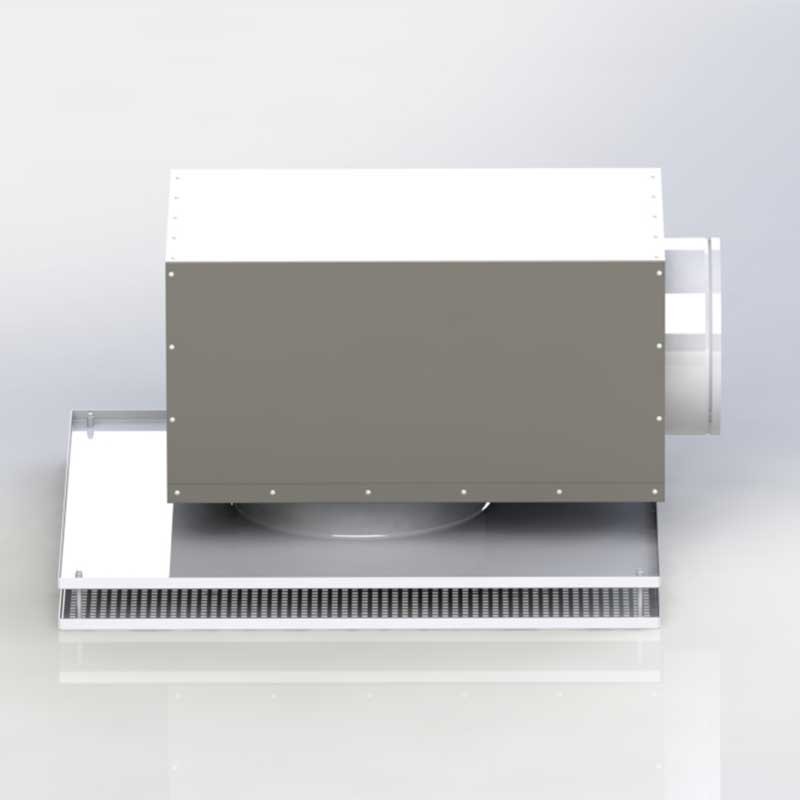 Пленум-бокс для подключения диффузора TSO к воздуховоду